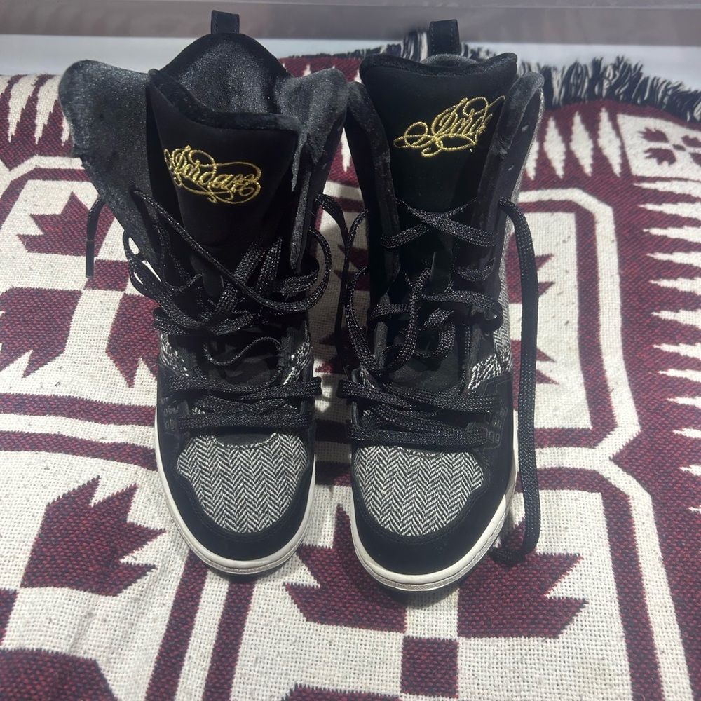 Nike glitter air Jordan’s